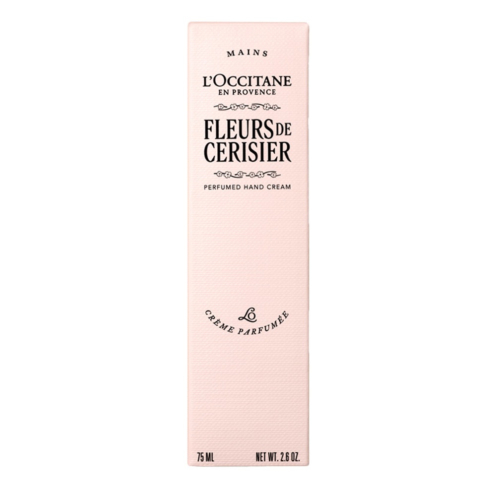 Crema de maini cu flori de cires Cherry Blossom Hand Cream, 75 ml, L'Occitane
