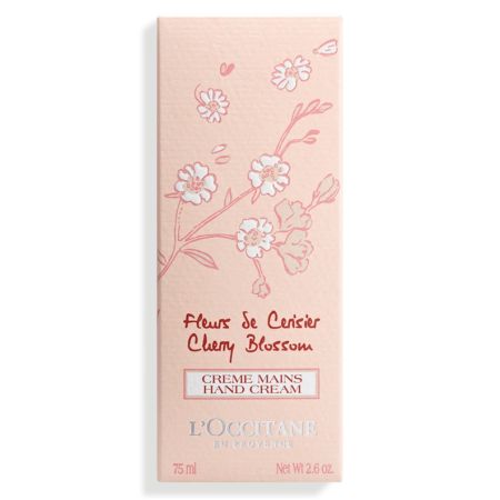 Crema de maini cu flori de cires Cherry Blossom Hand Cream, 75 ml, L'Occitane 641379