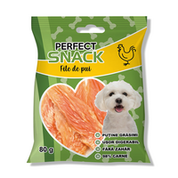 File de pui pentru caini, 80 g, Perfect Snack
