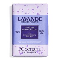 Sapun exfoliant de corp cu ulei de lavanda, 150 g, L'Occitane