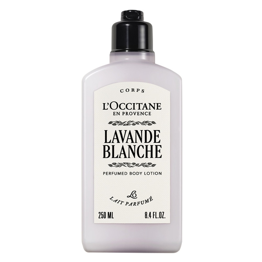 Lotiune de corp cu lavanda White Lavender, 250 ml, L'Occitane