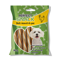 Stick rasucit de pui pentru caini, 80 g, Perfect Snack