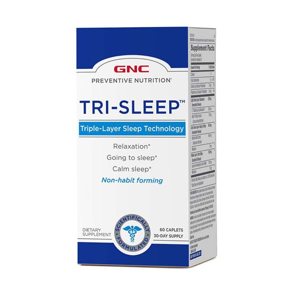 Tri-Sleep Preventive Nutrition, 60 tablete, GNC