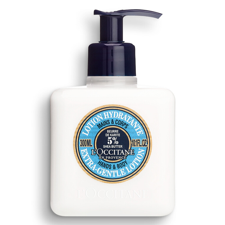 Lotiune pentru maini si corp cu unt de shea Extra-Gentle Lotion, 300 ml, L'Occitane