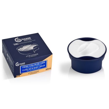 Refill Crema de corp ultra hranitoare cu unt de shea Ultra Rich Body Cream, 200 ml, L'Occitane 641520