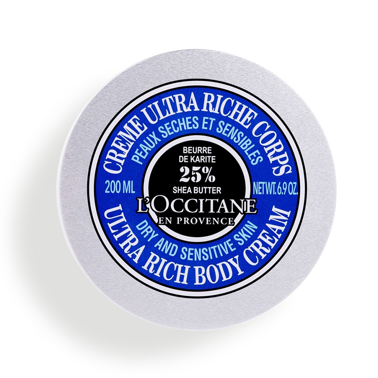 Crema de corp ultra hranitoare cu unt de shea Ultra Rich Body Cream, 200 ml, L'Occitane