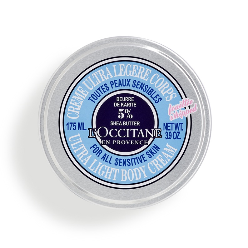 Crema de corp ultra lejera cu unt de shea Ultra Light Body Cream, 175 ml, L'Occitane