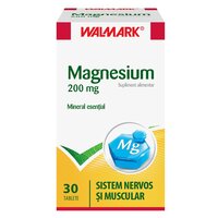 Magneziu, 200 mg, 30 tablete, Walmark