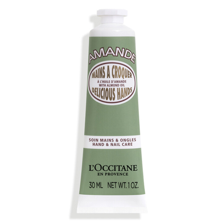 Crema de maini cu extract de migdale Almond Delicious Hands, 30 ml, L'Occitane