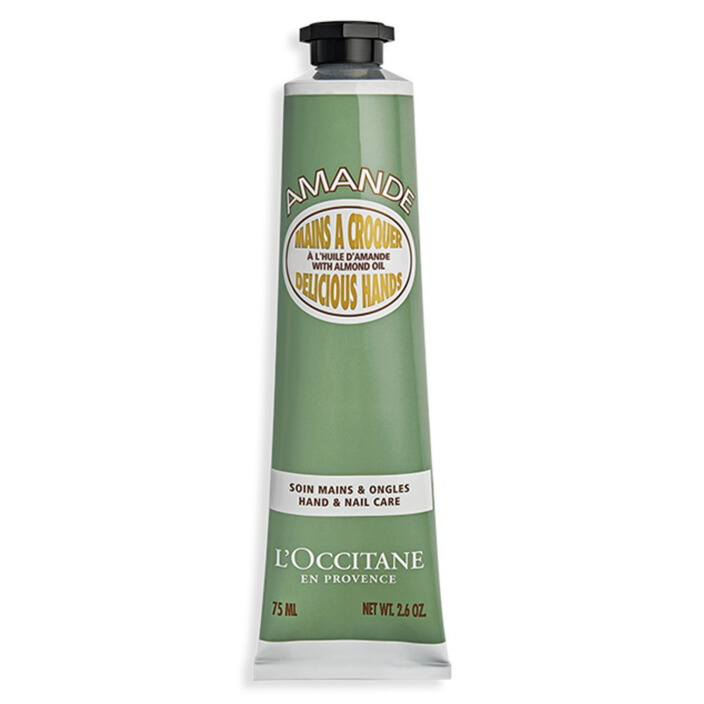 Crema de maini cu extract de migdale Almond Delicious Hands, 75 ml, L'Occitane