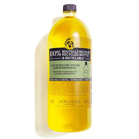 Refill Ulei de dus cu extract de migdale Almond Shower Oil, 500 ml, L'Occitane