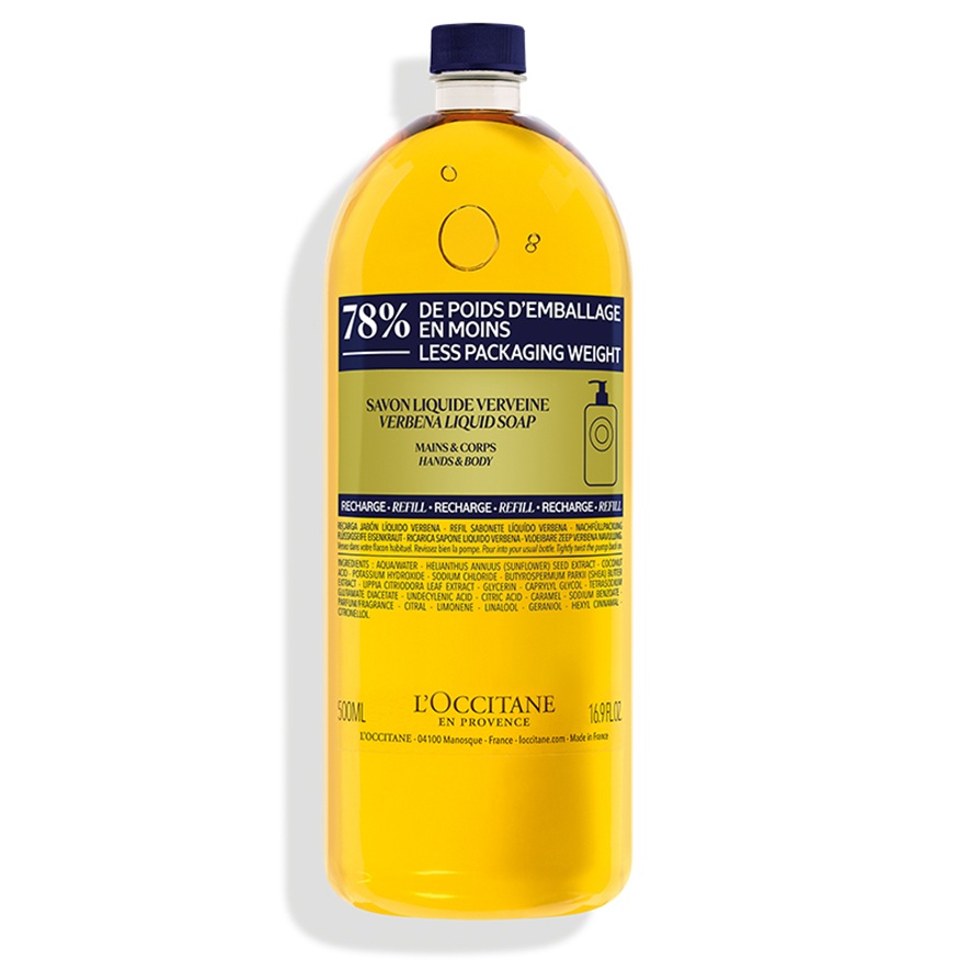 Refill Ulei de dus cu extract de migdale Almond Shower Oil, 500 ml, L'Occitane