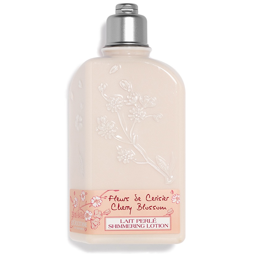 Lotiune de corp cu flori de cires Cherry Blossom Shimmering Lotion, 250 ml, L'Occitane