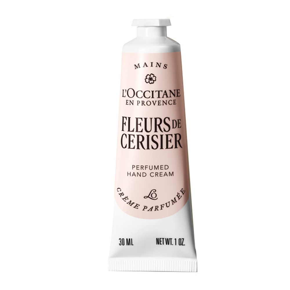 Crema de maini cu flori de cires Cherry Blossom Hand Cream, 30 ml, L'Occitane