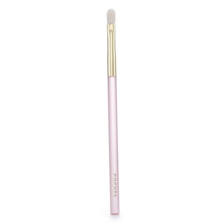 Set pensule profesionale pentru make-up cu pouch roz Angel's Pink Glow, 15 pensule, Cucuta Beaty 641646