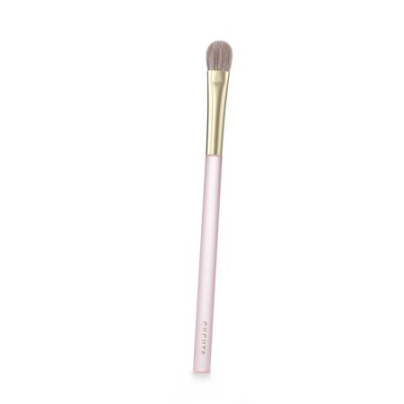 Set pensule profesionale pentru make-up cu pouch roz Angel's Pink Glow, 15 pensule, Cucuta Beaty 641639