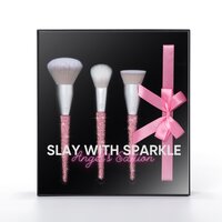 Set pensule makeup Slay With Sparkle Angel`s Edition, 3 bucati, Cucuta Beauty
