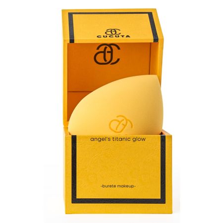 Buretel pentru aplicarea machiajului Angel`s Titanic Glow, 1 bucata, Cucuta Beaty 641679