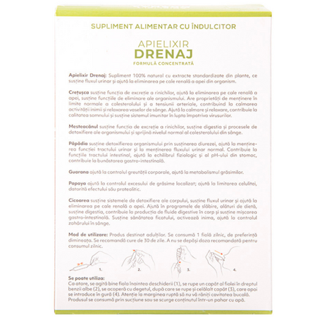 Drenaj Apielixir, 30 fiole, Albina Carpatina 722433