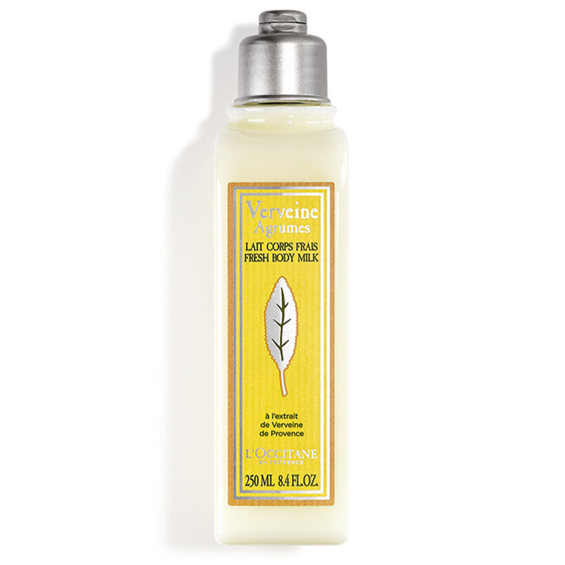 Lapte de corp cu verbina si citrice Fresh Body Milk, 250 ml, L'Occitane