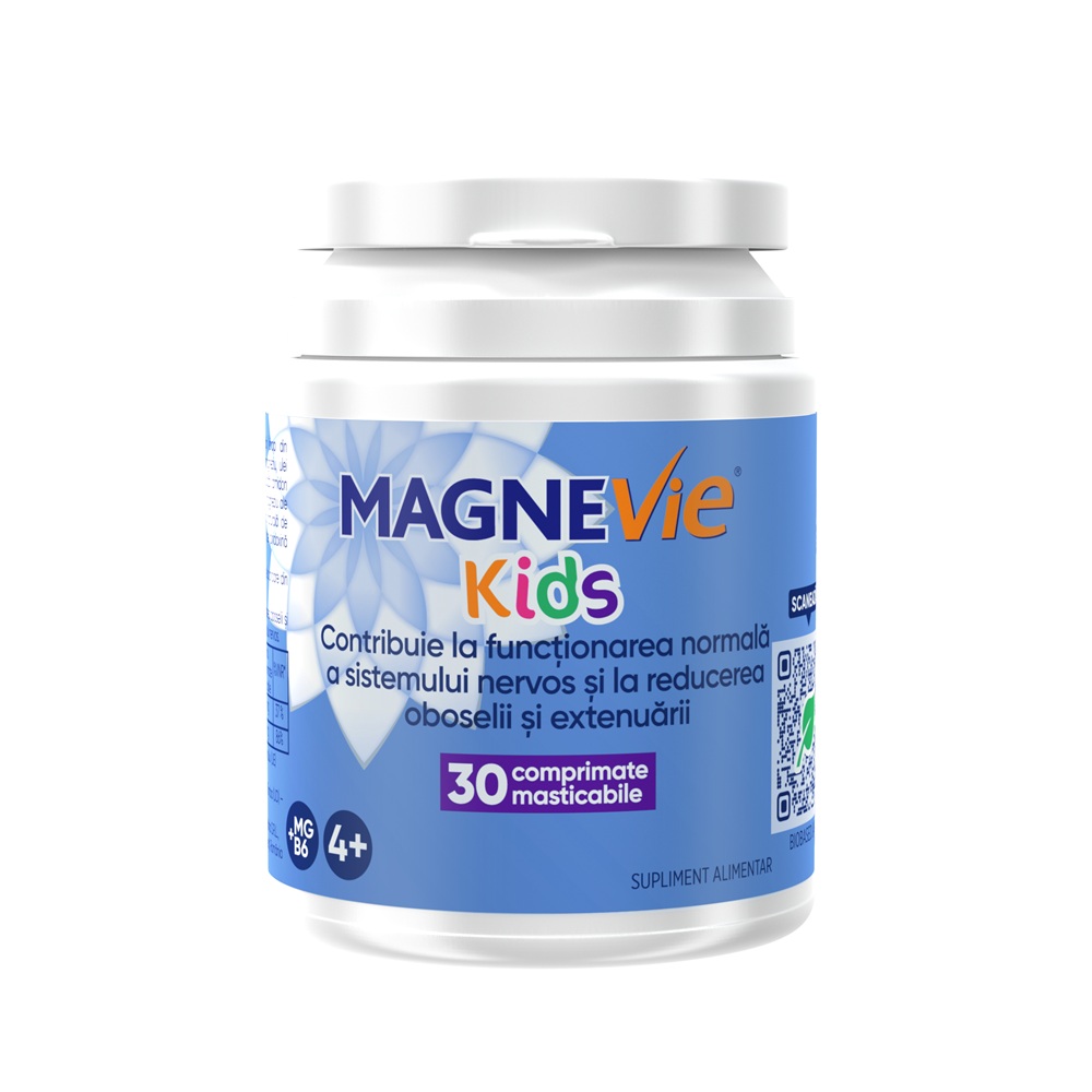 MagneVie Kids, 30 comprimate mastecabile, CHC Opella