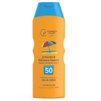 Emulsie de plaja rezistenta la apa cu ulei de catina si SPF 50, 200 ml, Cosmetic Plant
