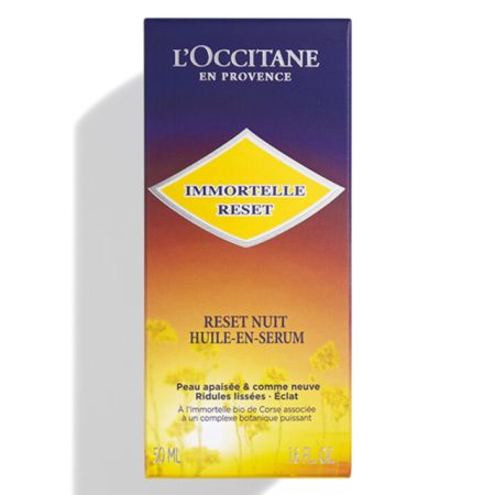 Ser pentru fata cu imortele Immortelle Reset Oil In Serum, 50 ml, L'Occitane 641804