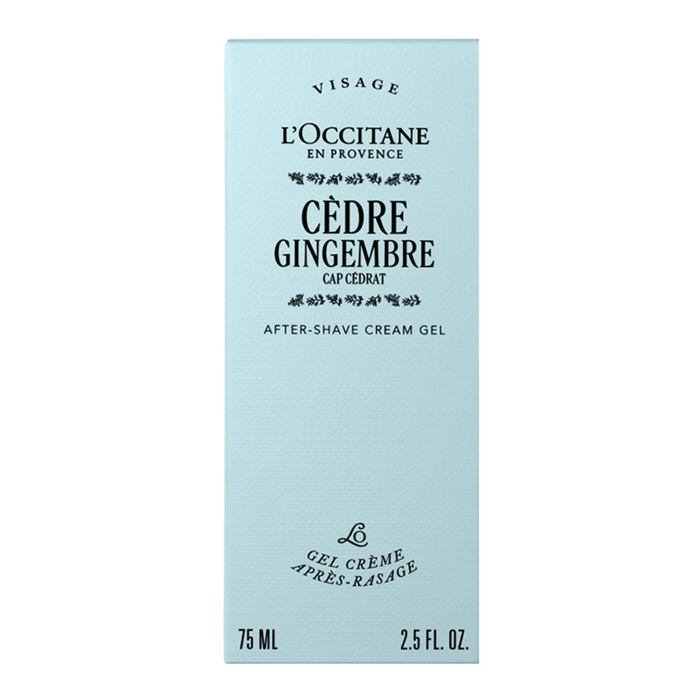 Crema-gel dupa ras Cap Cedrat After Shave, 75 ml, L'Occitane