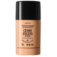Deodorant stick pentru barbati Cedre Encense Stick Baux, 70 g, L'Occitane