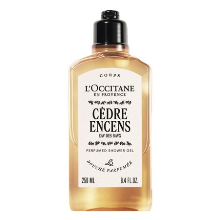 Gel de dus pentru barbati Cedre Encense Shower Gel Baux, 250 ml, L'Occitane
