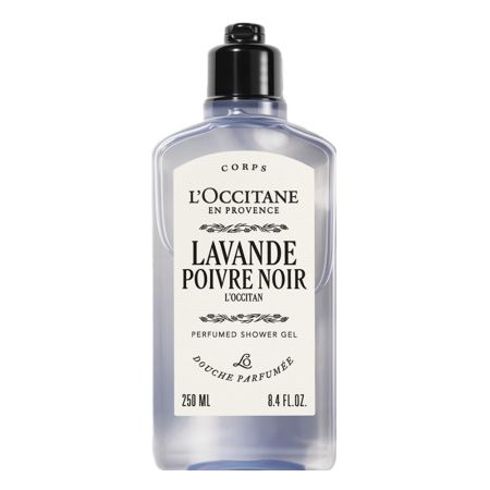 Gel de dus pentru barbati Lavande Poivre Noir Shower Gel, 250 ml, L'Occitane