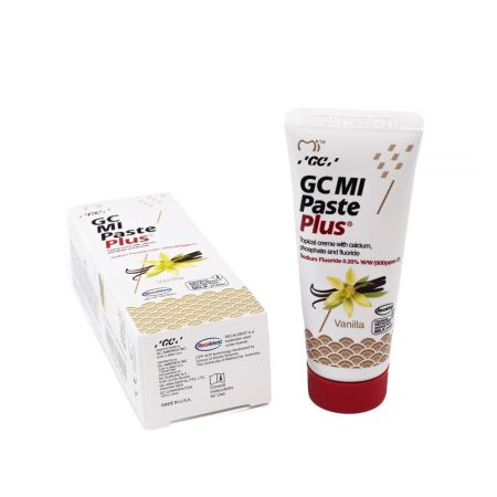 Crema dentara topica remineralizanta pe baza de apa cu aroma de vanilie Mi Paste Plus, 40 g, GC 654167