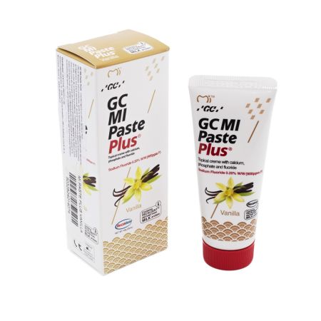 Crema dentara topica remineralizanta pe baza de apa cu aroma de Vanilie Mi Paste Plus