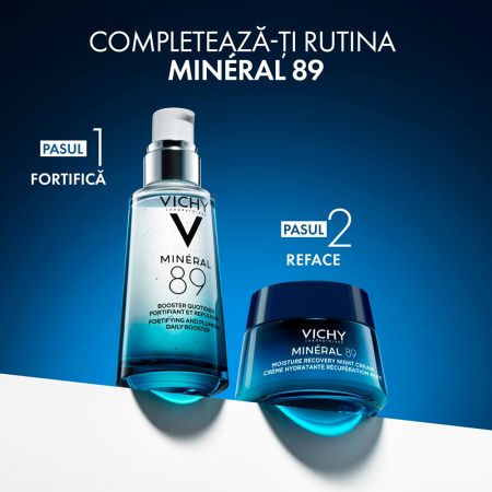 Crema de noapte cu melatonina Mineral 89, 50 ml, Vichy 647231