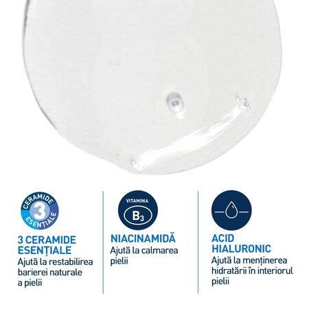 Rezerva Gel de curatare spumant pentru fata si corp, 473 ml, CeraVe 750757