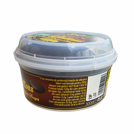 Banuti Stevia de ciocolata belgiana neagra SteviElle, 300 g, Hermes Natural 724810