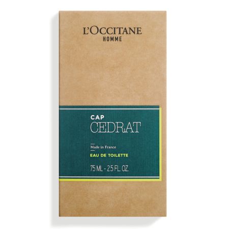 Apa de toaleta pentru barbati Cap Cedrat Eau de Toilette, 75 ml, L'Occitane 641938