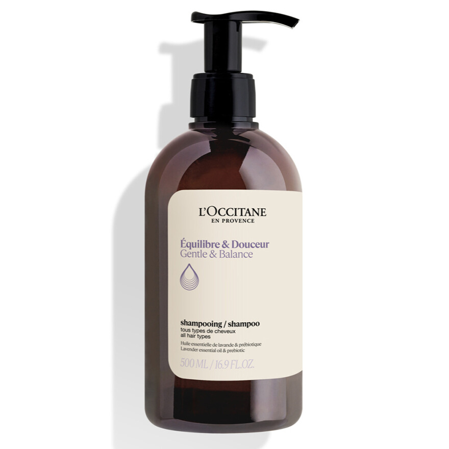 Sampon echilibrant Gentle & Balance, 500 ml, L'Occitane