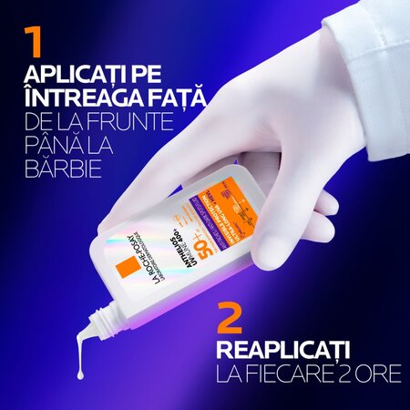 Fluid anti-pete pigmentare cu protectie solara SPF 50+ Anthelios UVmune 400+ HEVL, 50 ml, La Roche-Posay 711612