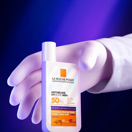 Fluid anti-pete pigmentare cu protectie solara SPF 50+ Anthelios UVmune 400+ HEVL, 50 ml, La Roche-Posay 711607