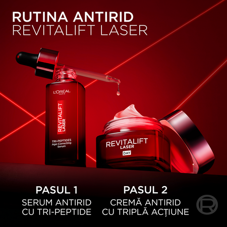 Serum antirid cu Tri-Peptide Revitalift Laser, 30 ml, L'Oreal Paris 644580