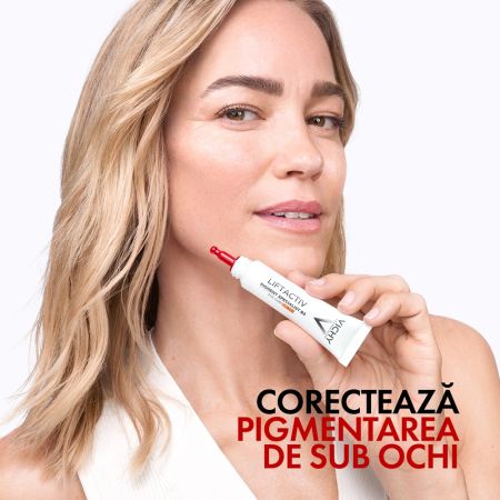 Crema cu efect antirid pentru conturul ochilor cu SPF 50 Liftactiv B3, 15 ml, Vichy 651071