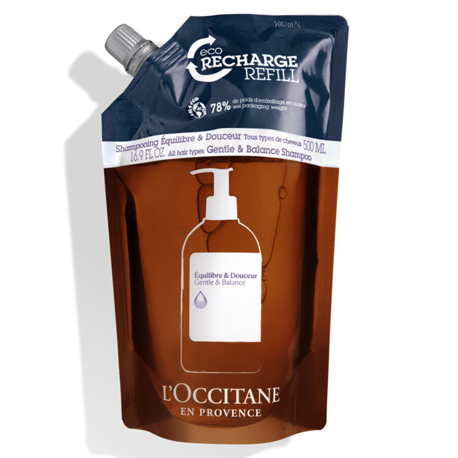 Refill Sampon echilibrant Gentle & Balance, 500 ml, L'Occitane