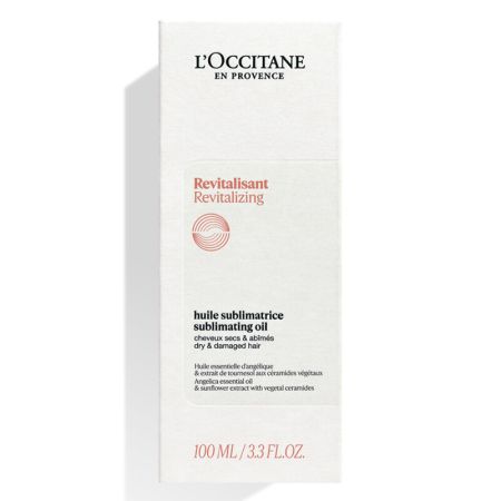 Ulei de par cu efect reparator Intensive Repair, 100 ml, L'Occitane 642036
