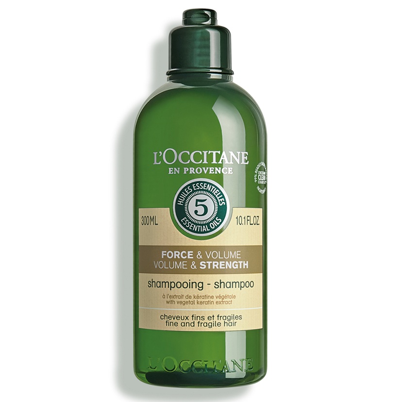 Sampon fortifiant Volume & Strength, 300 ml, L'Occitane