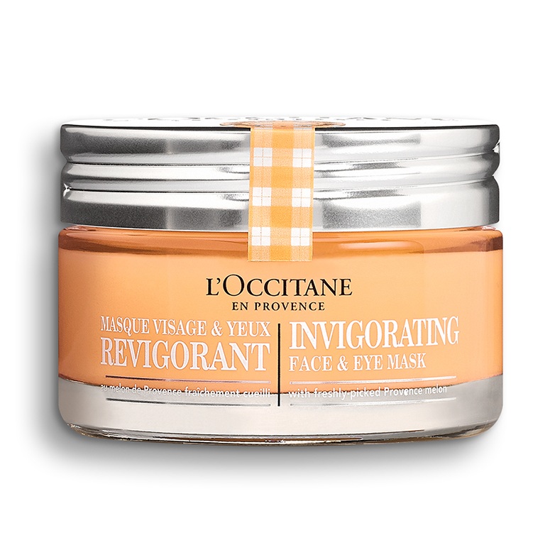Masca pentru fata si ochi cu efect revitalizant Invigoarting Face & Eye Mask, 75 ml, L'Occitane