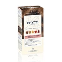 Vopsea permanenta pentru par Nuanta 5.3 Light Golden Brown, 50 ml, Phyto
