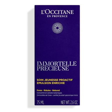 Emulsie de fata antirid Immortelle Precious, 75 ml, L'Occitane 642154