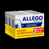 Pachet Allego, 3 x 30 comprimate filmate, Fiterman