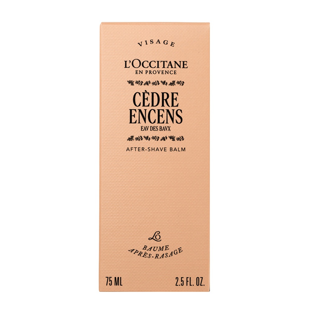 Balsam dupa ras Cedre Encense After Shave Baux, 75 ml, L'Occitane